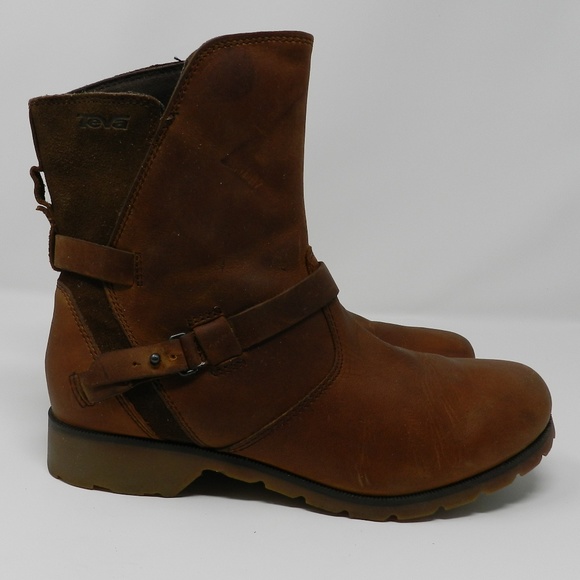 teva brown boots